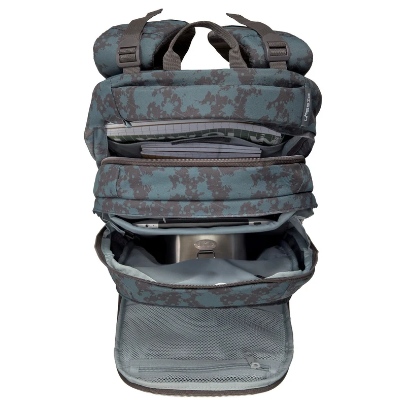 Lässig Bold Origin - Mochila escolar 46.5 cm (Spots Blue)