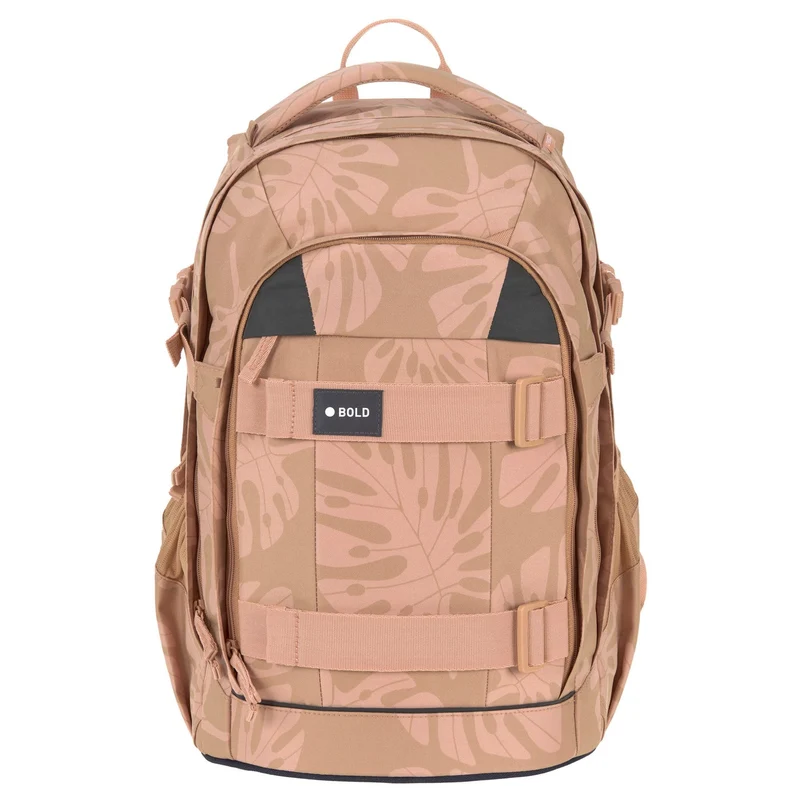 Lässig Bold Origin - Mochila escolar 46.5 cm (Leaves Caramel)