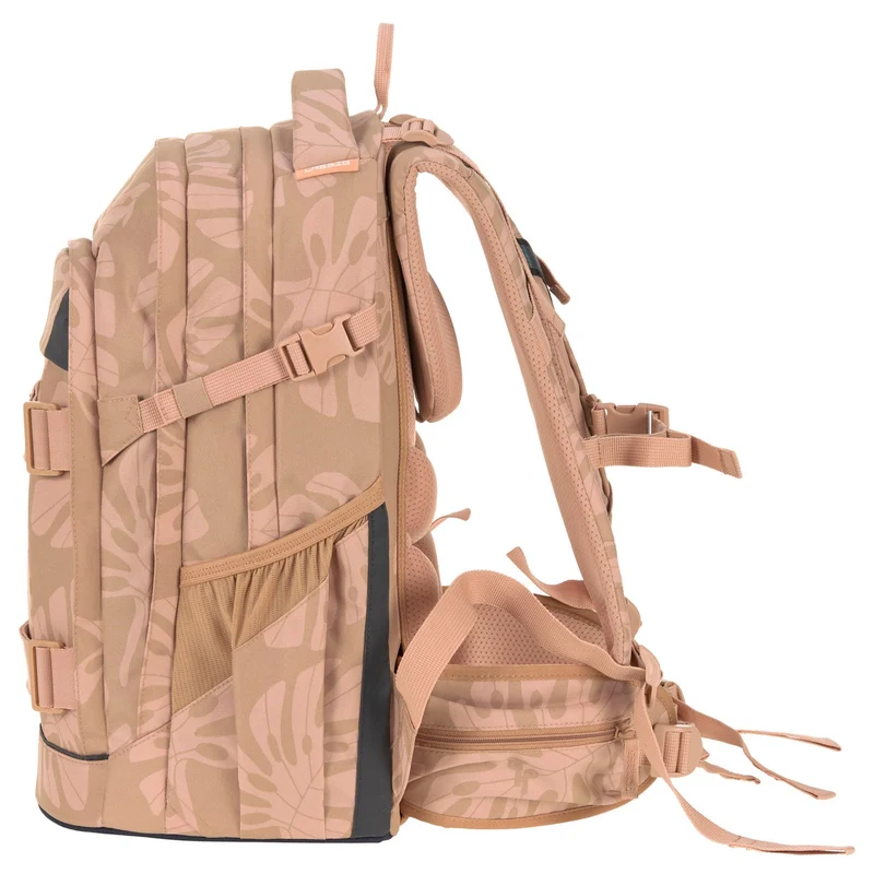 Lässig Bold Origin - Mochila escolar 46.5 cm (Leaves Caramel)