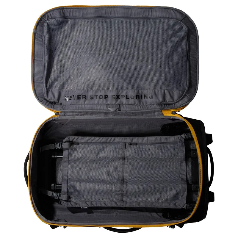 The North Face Base Camp Rolling Thunder 28 - Bolsa de viaje con ruedas 77 cm (summit gold-tnf black)