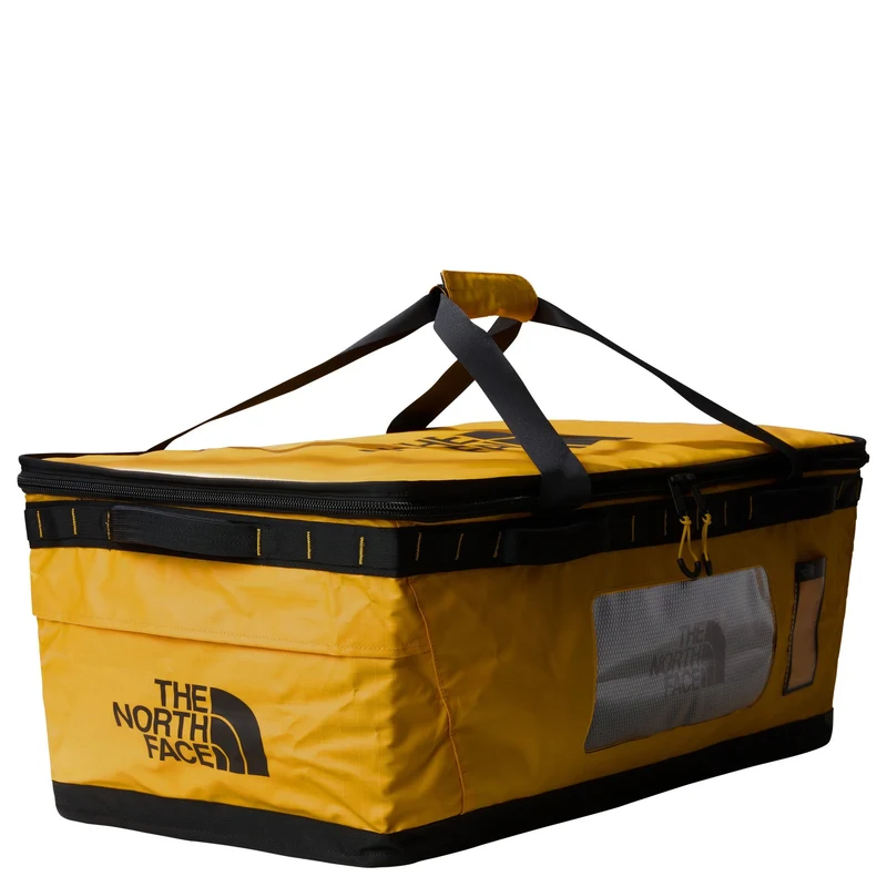 The North Face Base Camp Gear Box L 90- Bolsa de viaje 81 cm (summit gold-tnf black-n)
