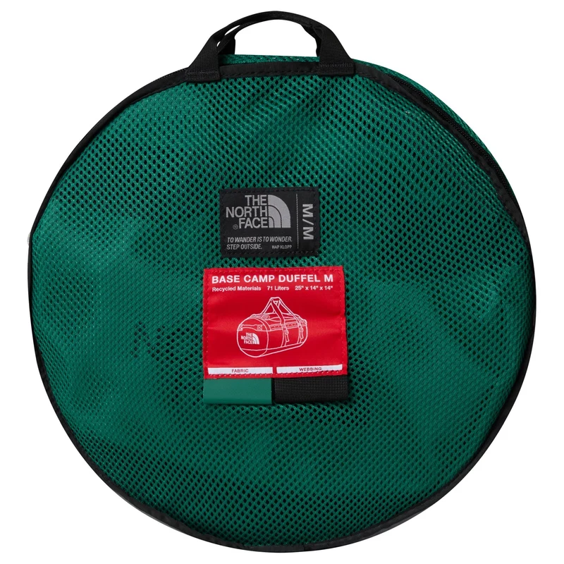 The North Face Base Camp Duffel M 71 - Bolsa de viaje/mochila M 64 cm (evergreen/tnf black)