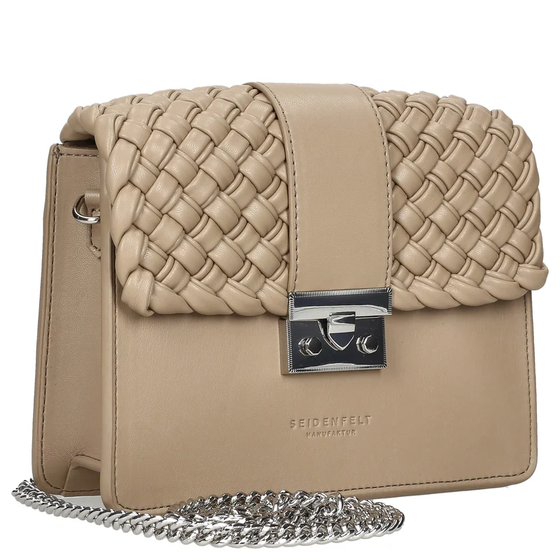 Seidenfelt Woven Roros - Bolso bandolera 21 cm (powder taupe)