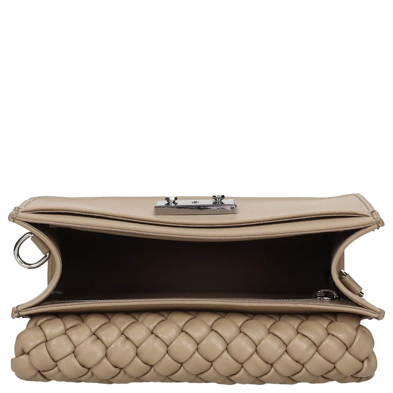 Seidenfelt Woven Roros - Bolso bandolera 21 cm (powder taupe)