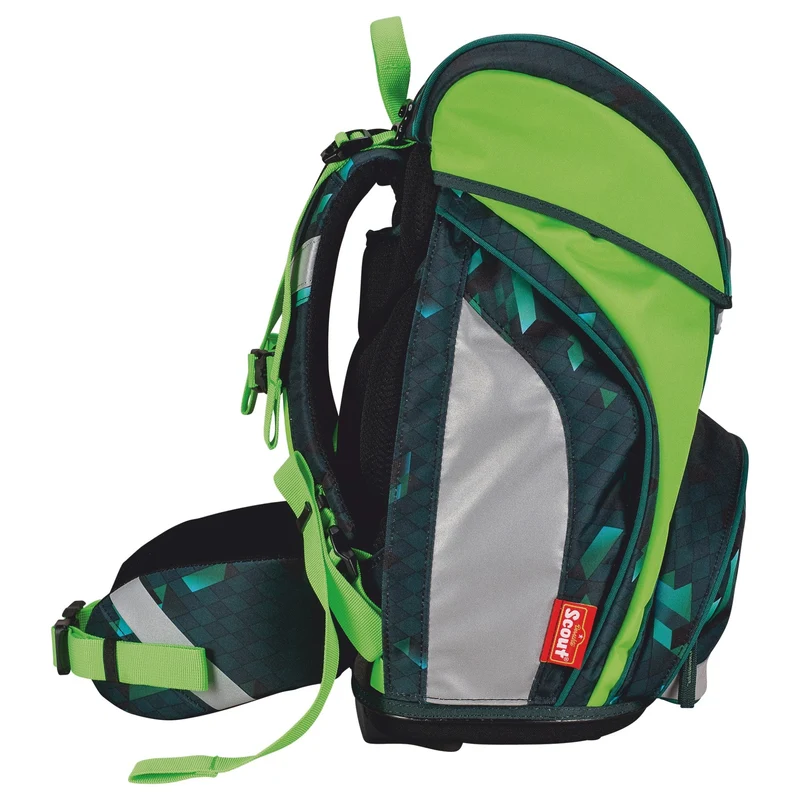 Scout Alpha DIN - Mochila escolar Set 4 tlg. (Cubes)