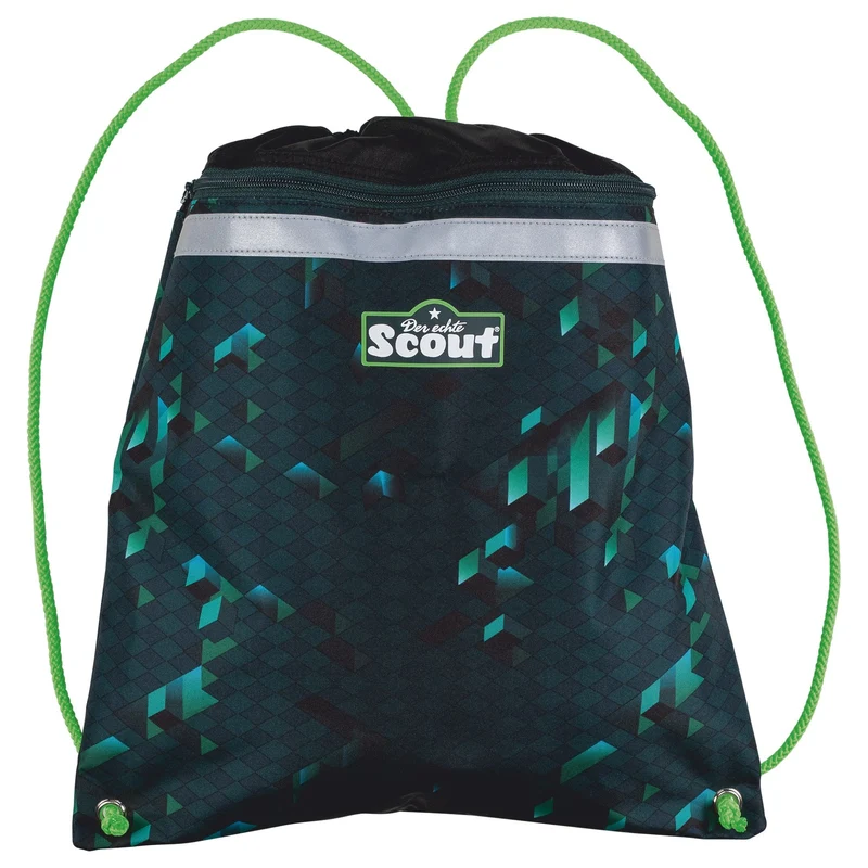 Scout Alpha DIN - Mochila escolar Set 4 tlg. (Cubes)