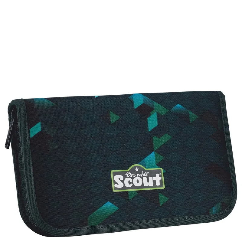 Scout Alpha DIN - Mochila escolar Set 4 tlg. (Cubes)