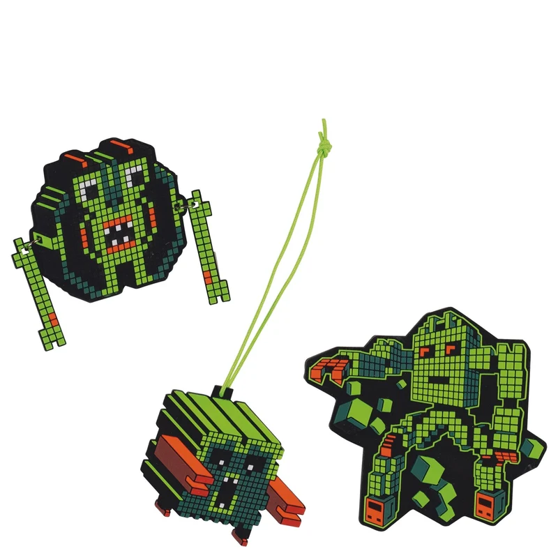 Scout Alpha DIN - Mochila escolar Set 4 tlg. (Cubes)