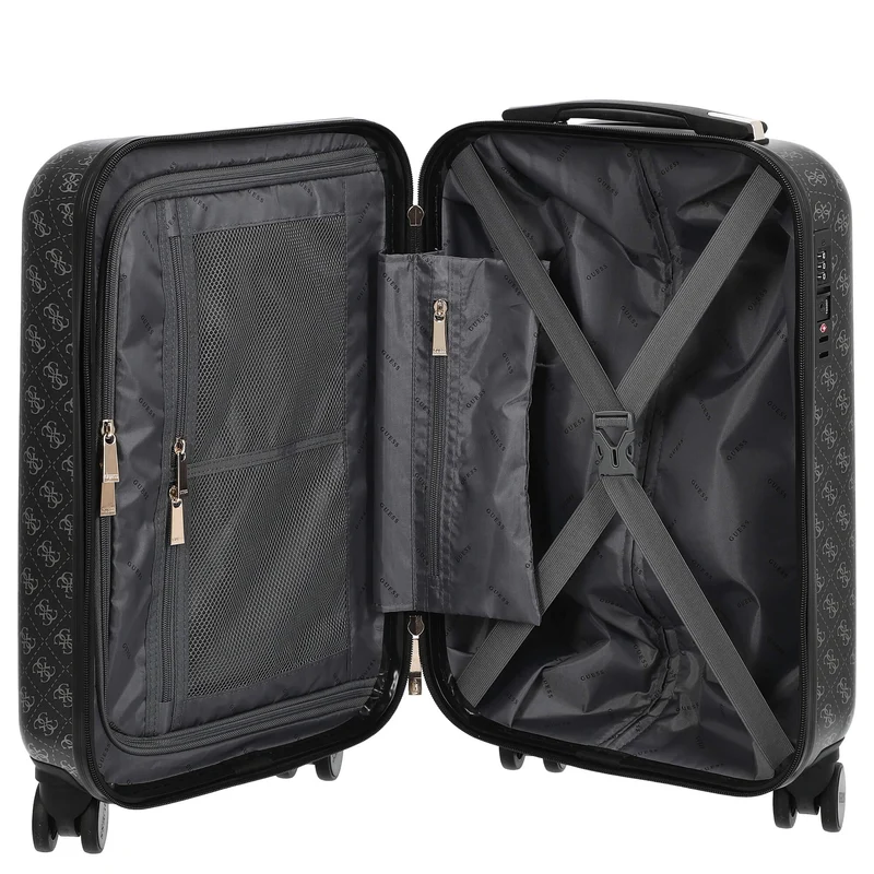 Guess Jesco 18 IN - Maleta de cabina 4 ruedas 54 cm S (carbón)