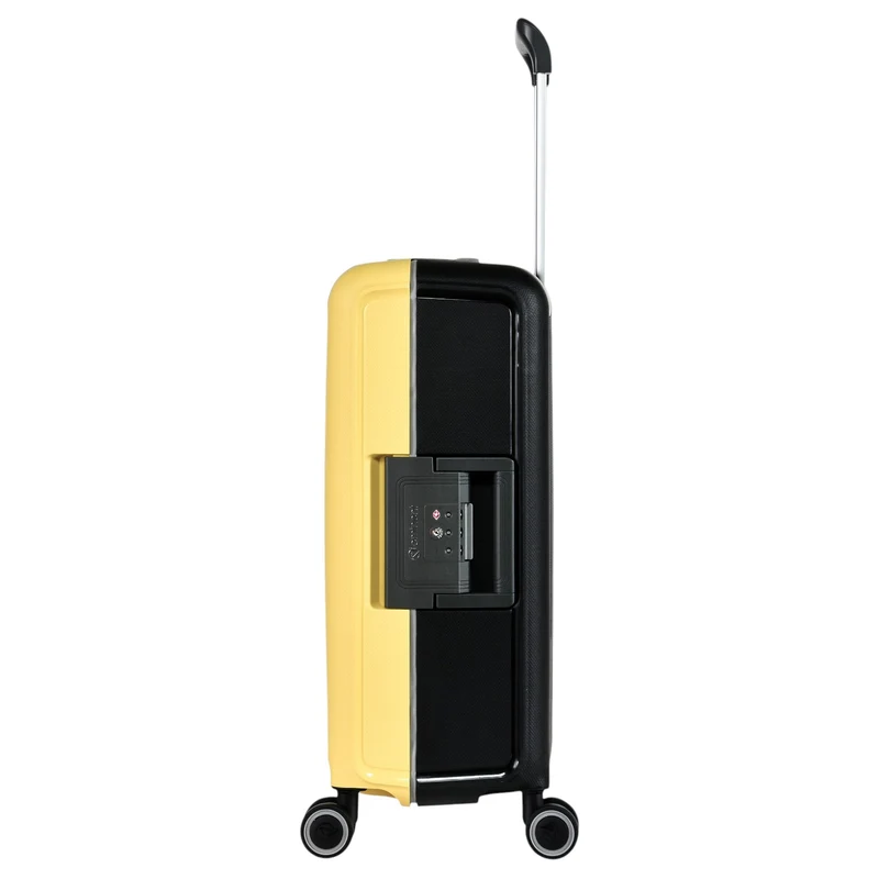 Eminent VERTICA - Trolley de cabina con 4 ruedas 55 cm (schwarz/gelb)