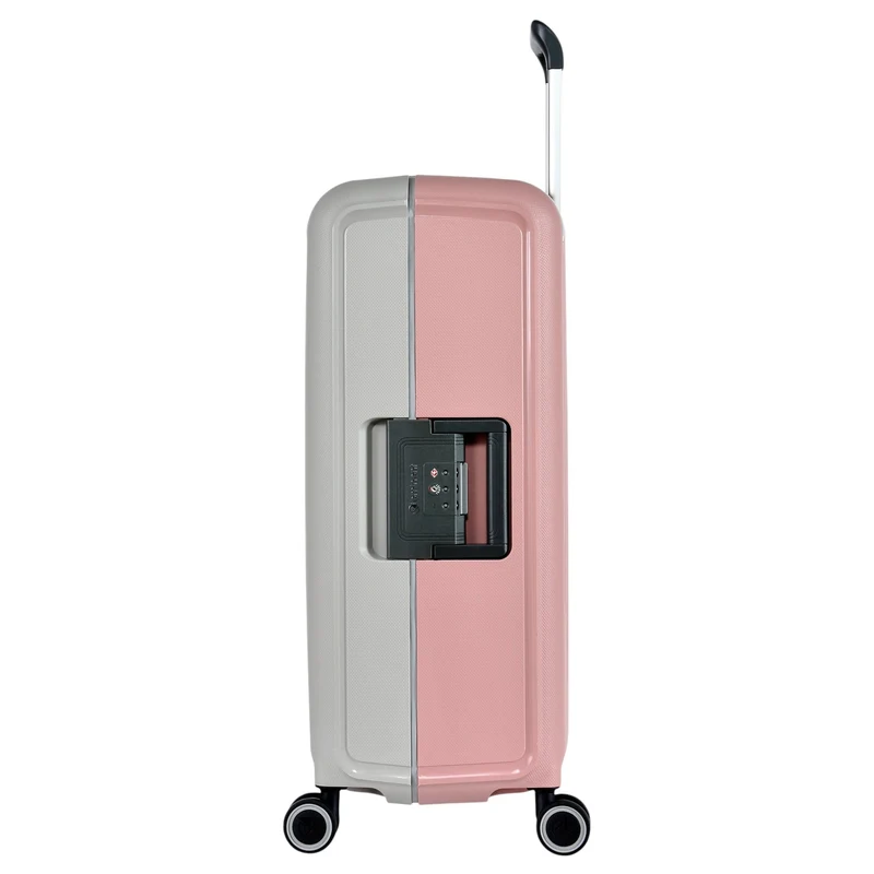 Eminent VERTICA - Trolley de 4 ruedas 68 cm (grau/rosa)