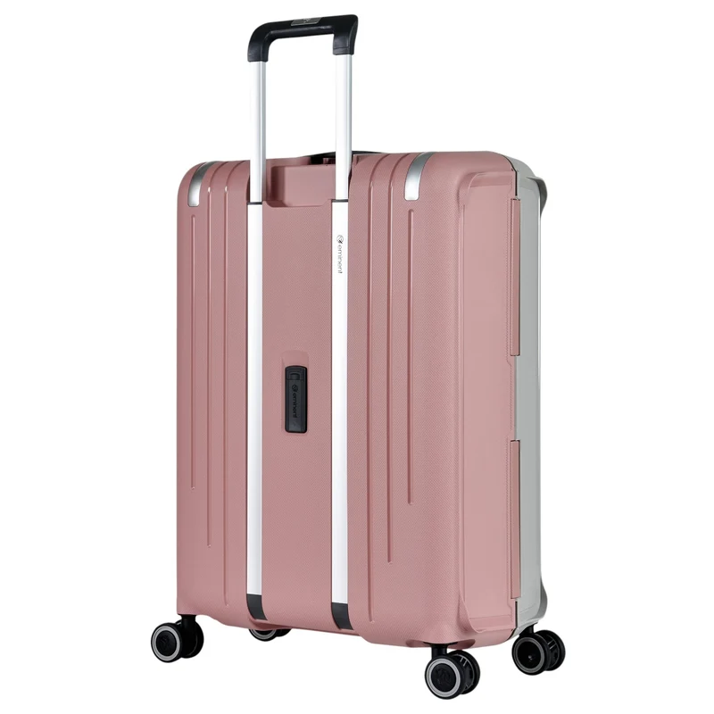 Eminent VERTICA - Trolley de 4 ruedas 68 cm (grau/rosa)