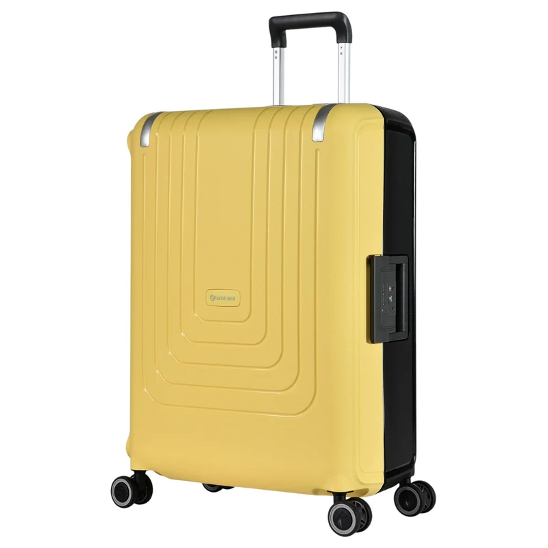 Eminent VERTICA - Trolley de 4 ruedas 68 cm (schwarz/gelb)