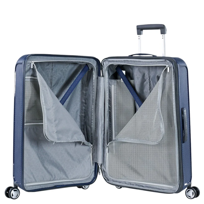 Eminent AEGIS - Trolley de 4 ruedas 67 cm expandible (navy blue)