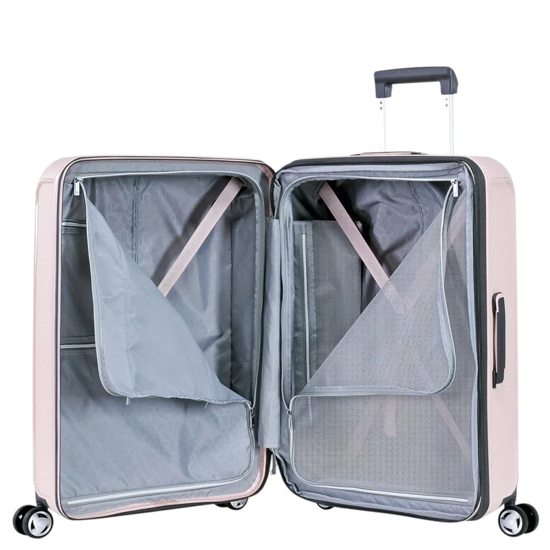 Eminent AEGIS - Trolley de 4 ruedas 67 cm expandible (light pink)