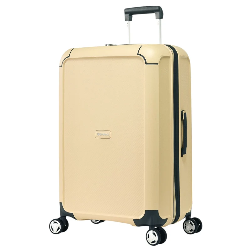 Eminent AEGIS - Trolley de 4 ruedas 67 cm expandible (light yellow)