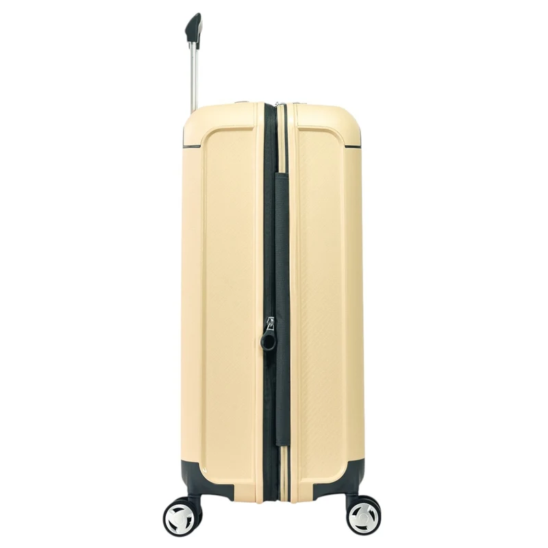Eminent AEGIS - Trolley de 4 ruedas 67 cm expandible (light yellow)