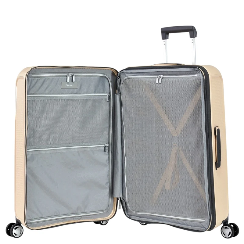 Eminent AEGIS - Trolley de 4 ruedas 67 cm expandible (light yellow)