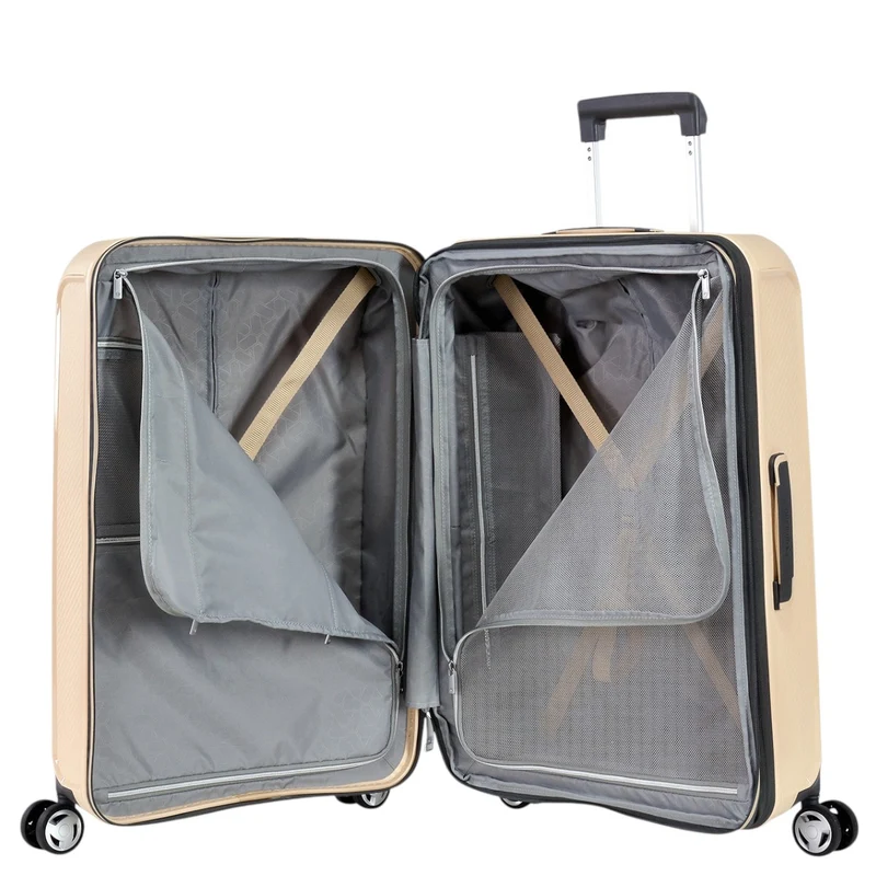 Eminent AEGIS - Trolley de 4 ruedas 67 cm expandible (light yellow)