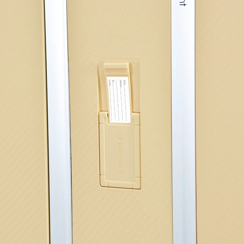 Eminent AEGIS - Trolley de 4 ruedas 67 cm expandible (light yellow)