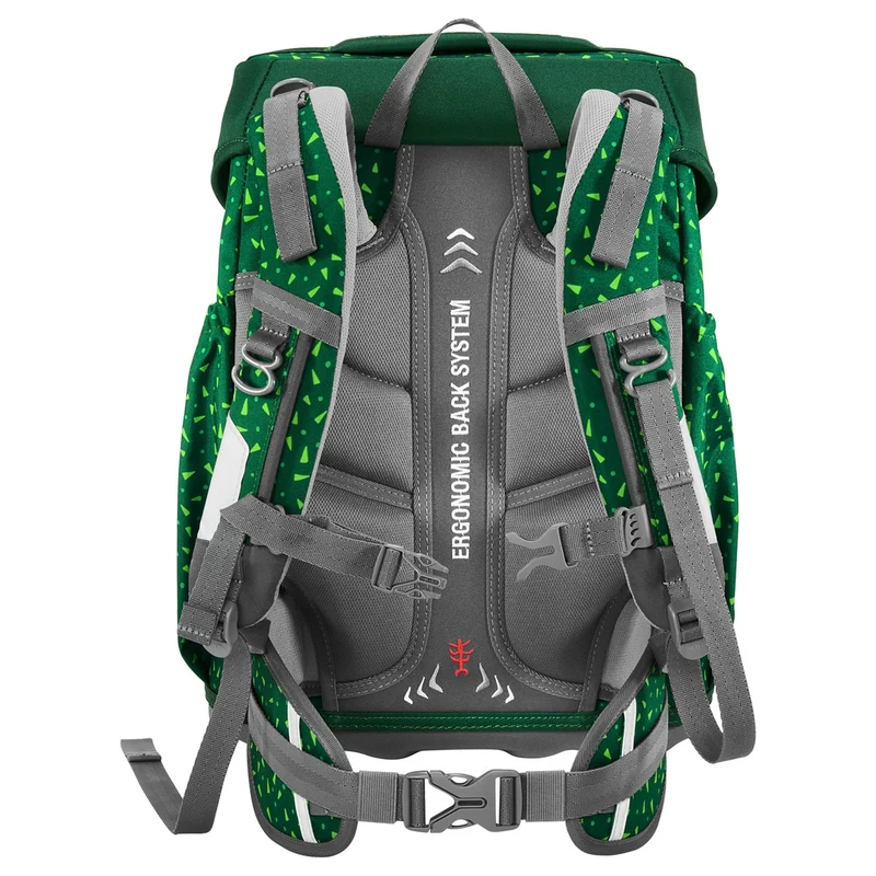 Step by Step Basis - Set de mochila escolar 4 piezas (Green Grafics)
