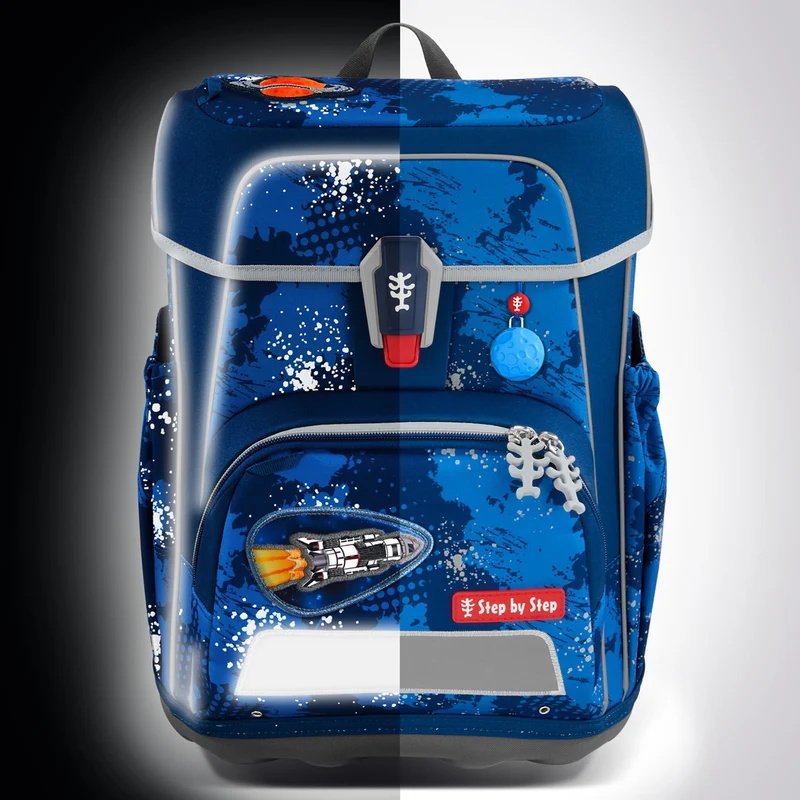 Step by Step Cloud Reflect - Set de mochila escolar 5tlg. (Rocket Novo)