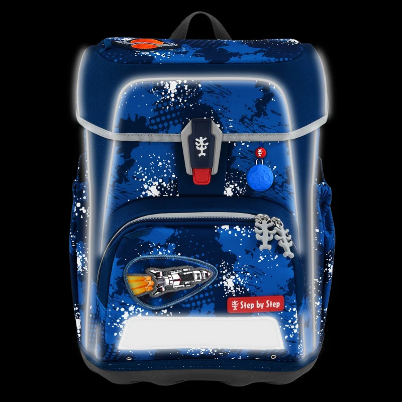 Step by Step Cloud Reflect - Set de mochila escolar 5tlg. (Rocket Novo)