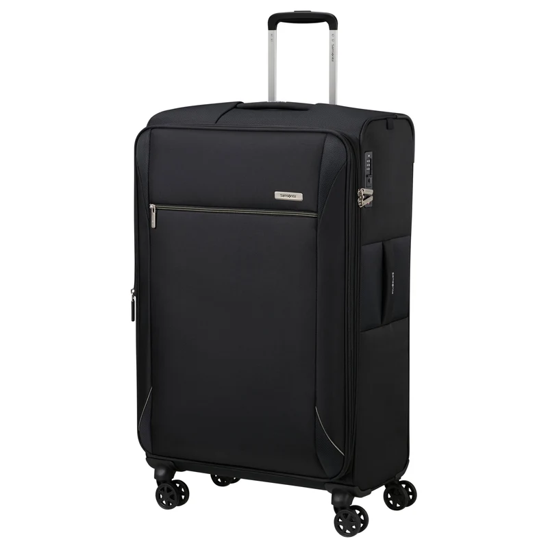Samsonite Base Breeze - Trolley de 4 ruedas 78 cm expandible (black)