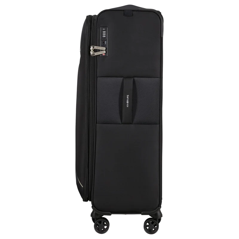Samsonite Base Breeze - Trolley de 4 ruedas 78 cm expandible (black)