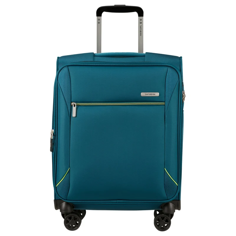 Samsonite Base Breeze - Trolley de cabina de 4 ruedas 55 cm expandible (petrol blue)
