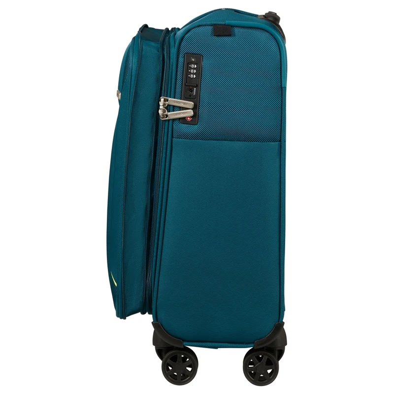 Samsonite Base Breeze - Trolley de cabina de 4 ruedas 55 cm expandible (petrol blue)