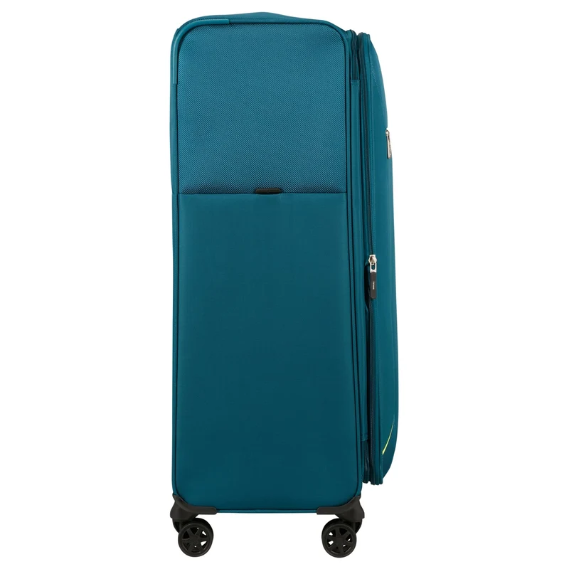 Samsonite Base Breeze - Trolley de 4 ruedas 81 cm expandible (petrol blue)