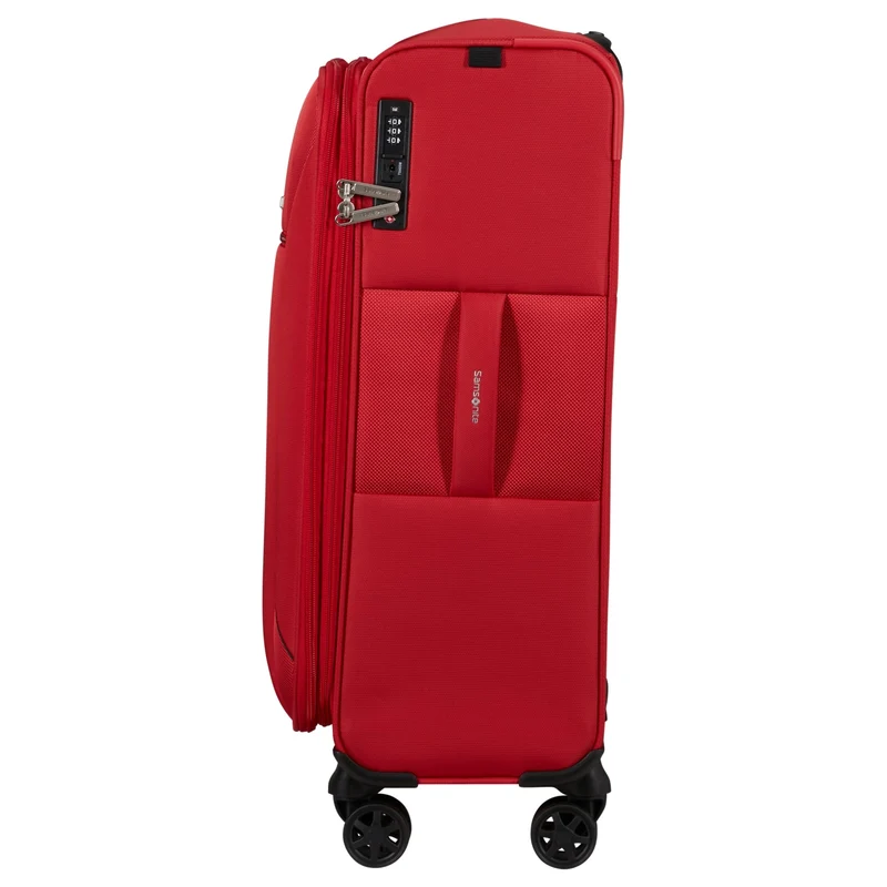 Samsonite Base Breeze - Trolley de 4 ruedas 67 cm expandible (red)