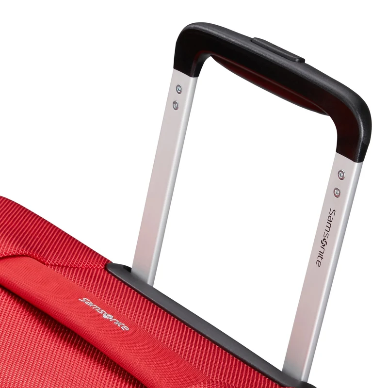 Samsonite Base Breeze - Trolley de 4 ruedas 67 cm expandible (red)