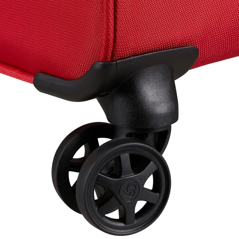 Samsonite Base Breeze - Trolley de 4 ruedas 67 cm expandible (red)