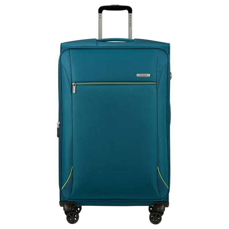Samsonite Base Breeze - Trolley de 4 ruedas 78 cm expandible (petrol blue)
