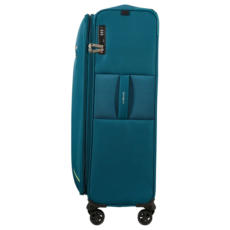 Samsonite Base Breeze - Trolley de 4 ruedas 78 cm expandible (petrol blue)