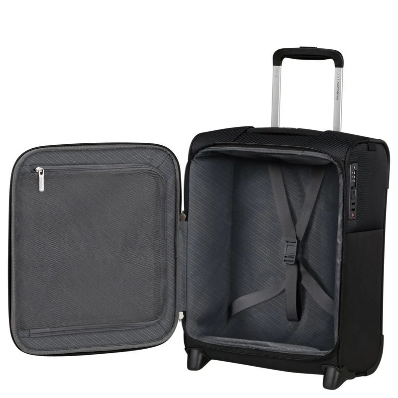 Samsonite Base Breeze Upright Underseater - Trolley de cabina con 2 ruedas 45 cm (black)