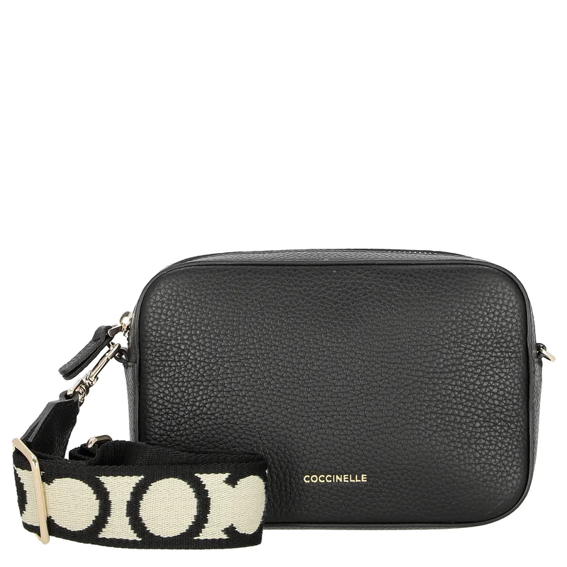 Coccinelle Tebe - Bolso bandolera 19 cm (black)
