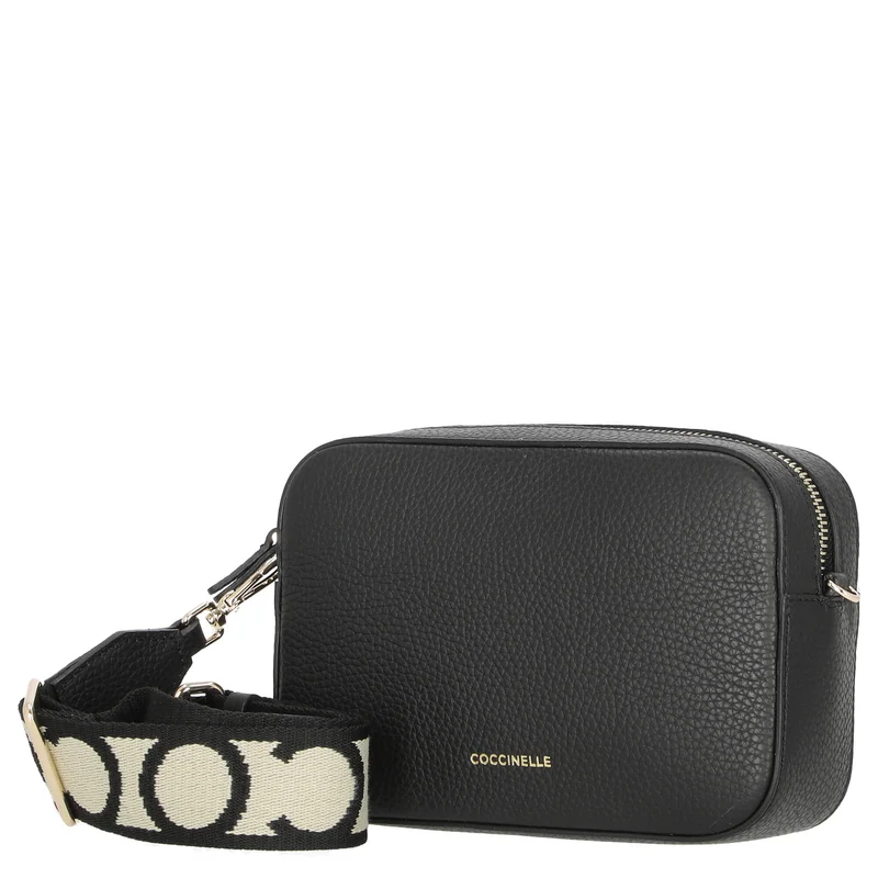 Coccinelle Tebe - Bolso bandolera 19 cm (black)