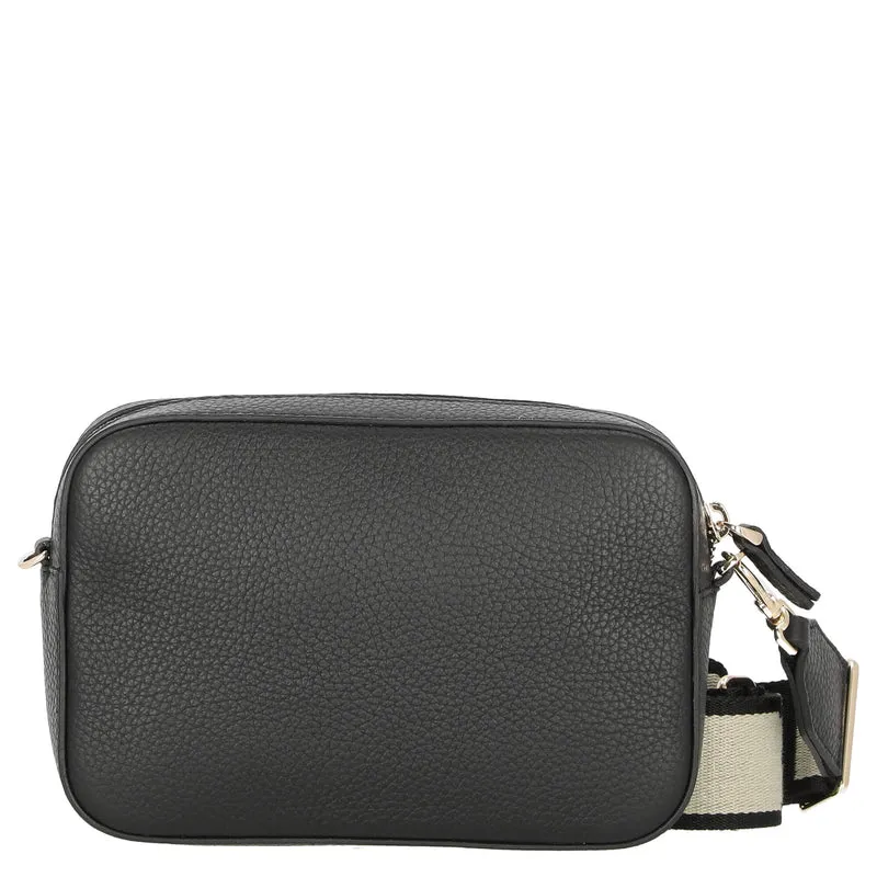 Coccinelle Tebe - Bolso bandolera 19 cm (black)