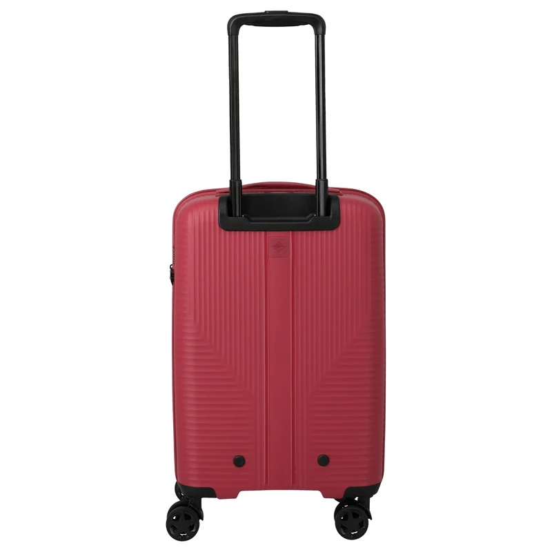 Travelite Air Stripe - Trolley de cabina slim con 4 ruedas 55 cm (red)