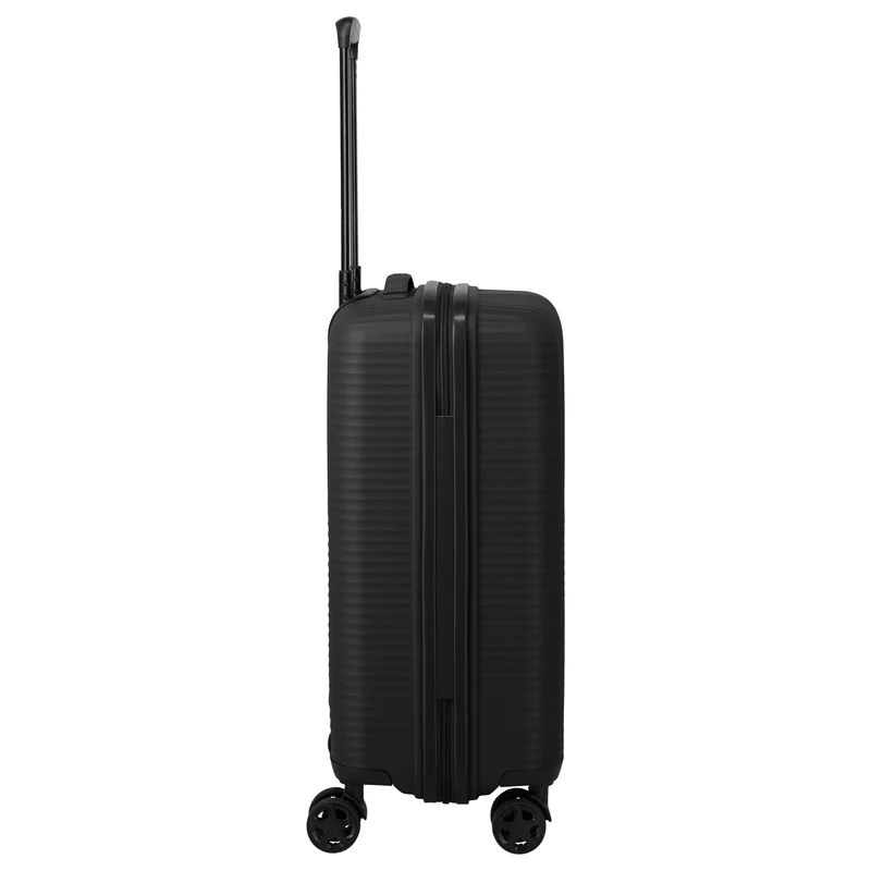 Travelite Air Stripe - Trolley de cabina slim con 4 ruedas 55 cm (black)