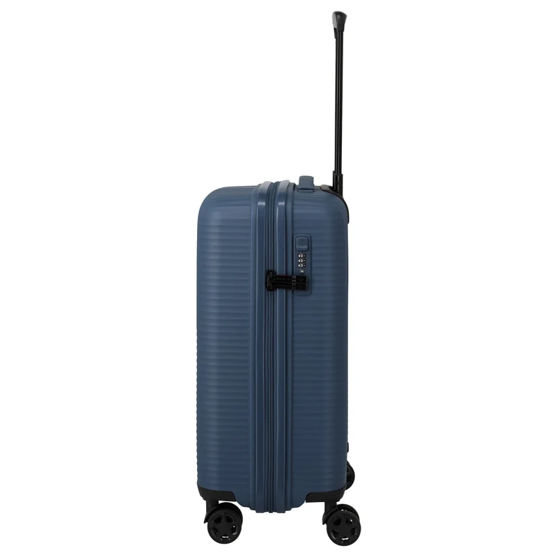 Travelite Air Stripe - Trolley de cabina con 4 ruedas Slim 55 cm (navy)