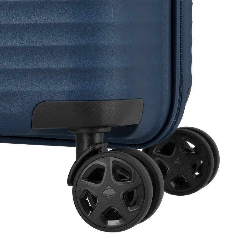 Travelite Air Stripe - Trolley de cabina con 4 ruedas Slim 55 cm (navy)