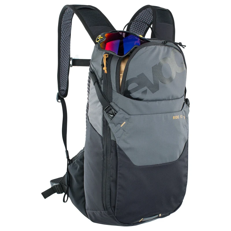 Evoc Ride 12L - Mochila de bicicleta 47 cm (carbon grey/black)