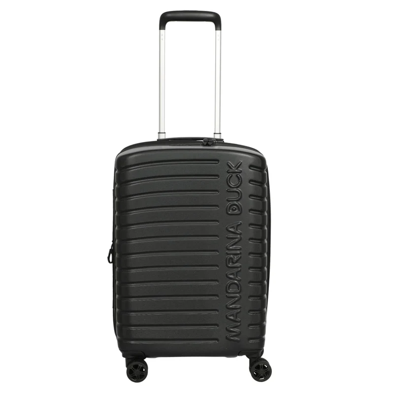 Mandarina Duck Flyduck - Trolley de cabina con 4 ruedas 55 cm expandible (black)