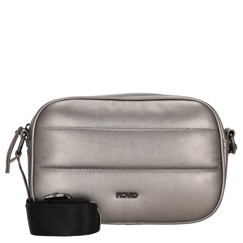 Picard Davos - Bolso bandolera 23 cm Synthetik (altsilber)