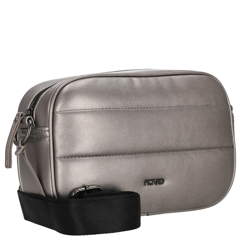 Picard Davos - Bolso bandolera 23 cm Synthetik (altsilber)