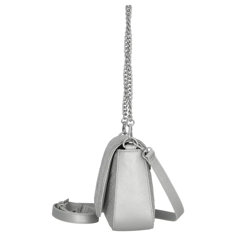 Valentino Bags Portobello - Bolso bandolera 25 cm (argento)